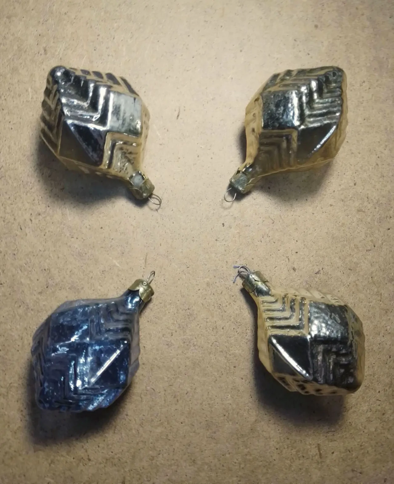 Елочные игрушки новогодние стеклянные ретро наборы, бусы, стеклярус 5