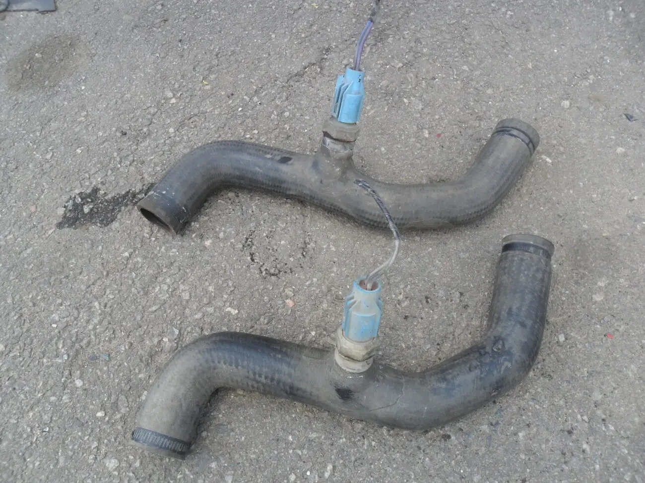 89BB8260AF, Патрубок радіатора верхній Ford Escort, оригінал 6609332