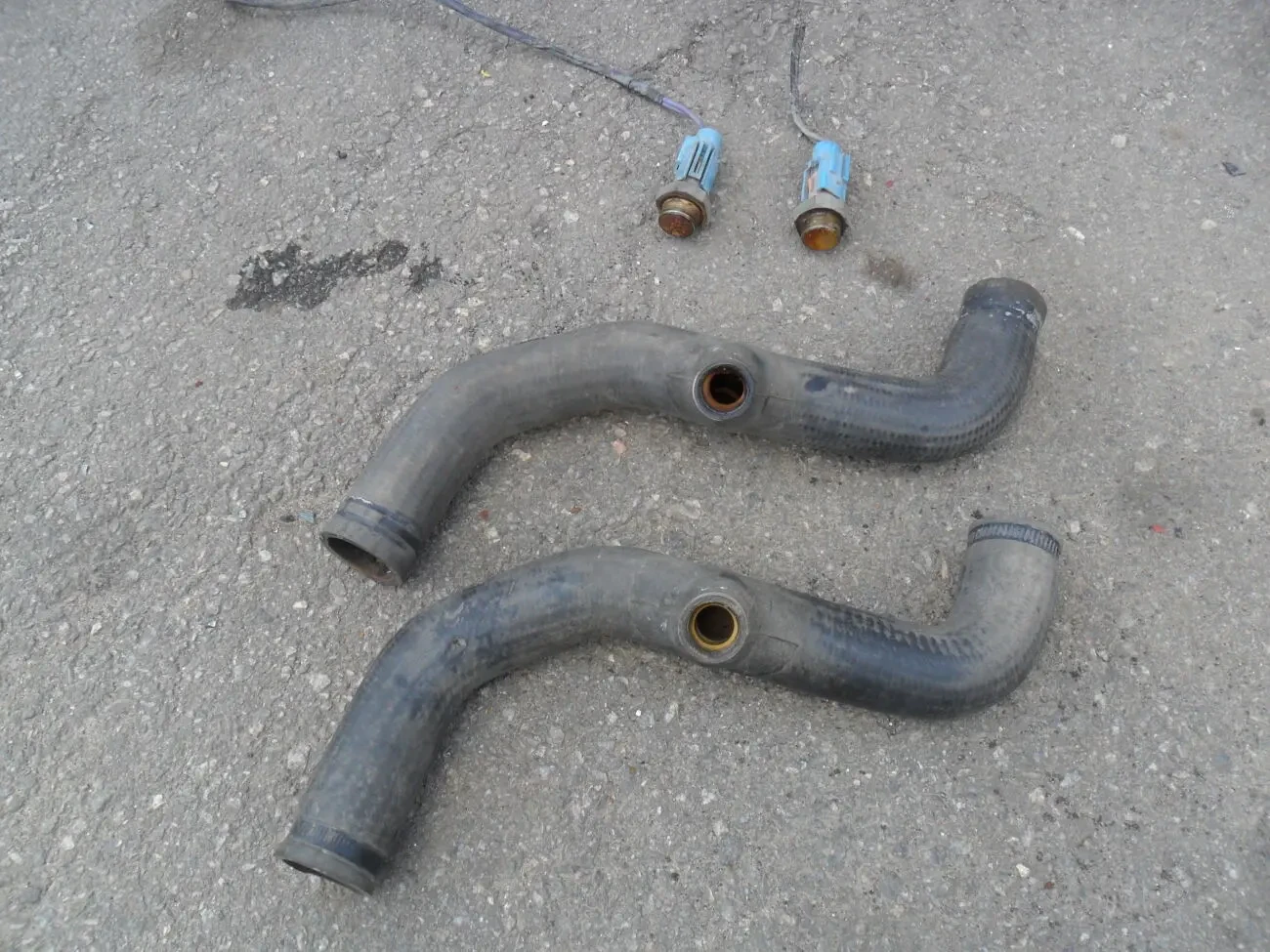 89BB8260AF, Патрубок радіатора верхній Ford Escort, оригінал 6609332 4