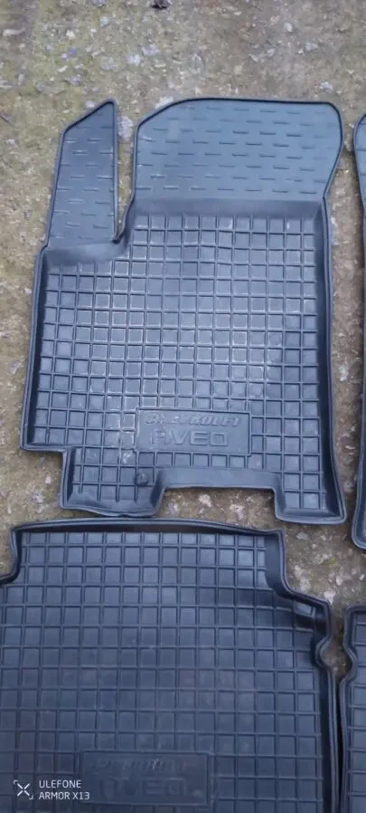 Коврики резинові Шевроле Авео 2