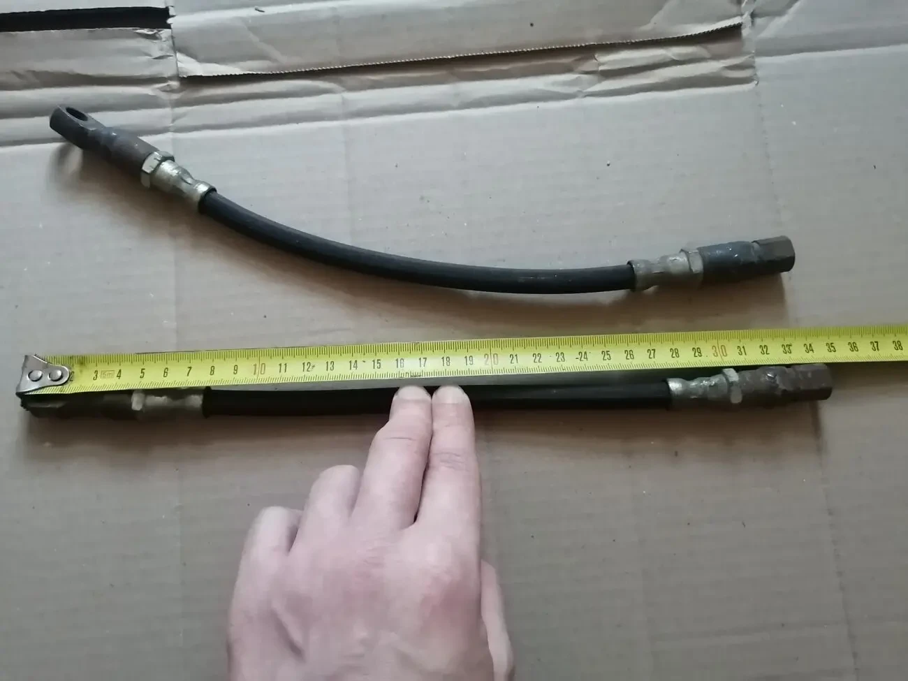 Шланг тормозной передний ваз 2101-2107, новый ссср 2