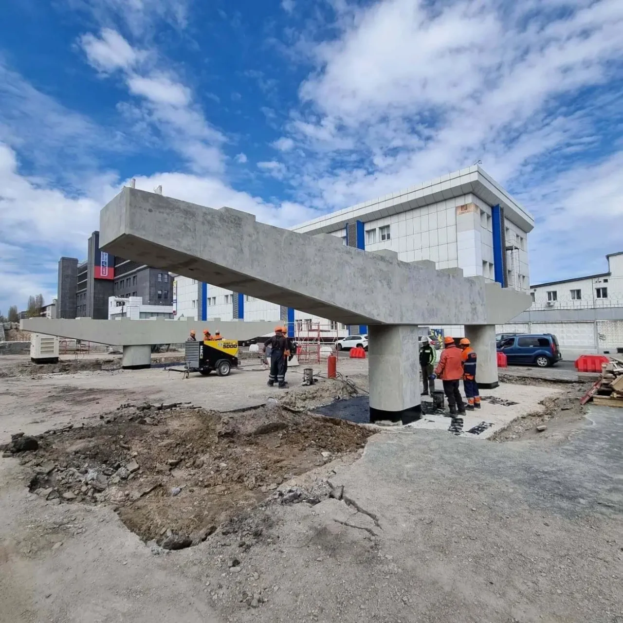 Компресор дизельний на шасі 5 кубів - 8 бар MSP5000 MAC3 2