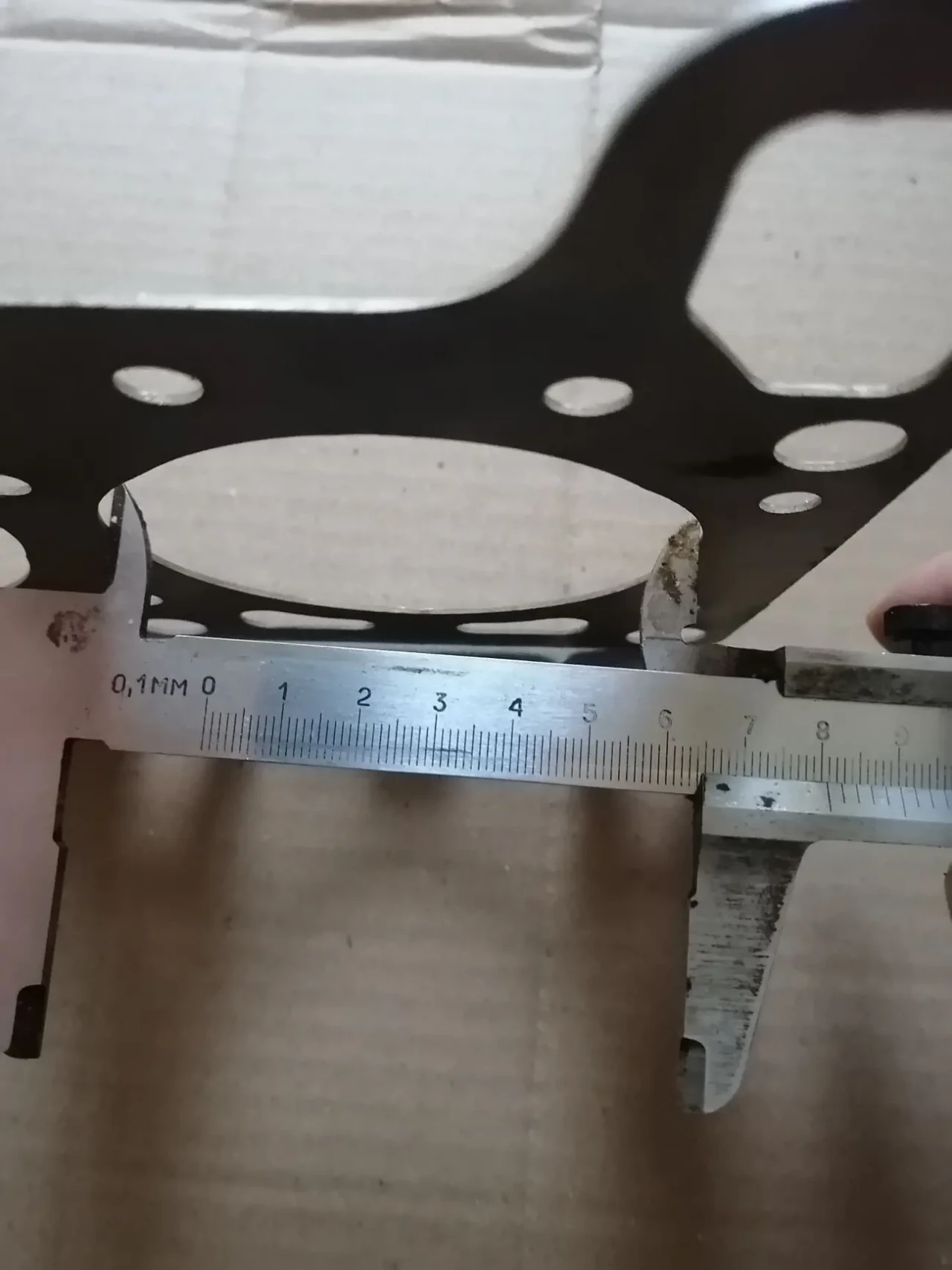 Прокладка гбц ваз 2101-2107, новая ссср 2