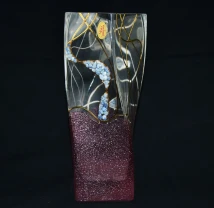 Винтажная ваза из стекла Производство MSKL BOHEMIA