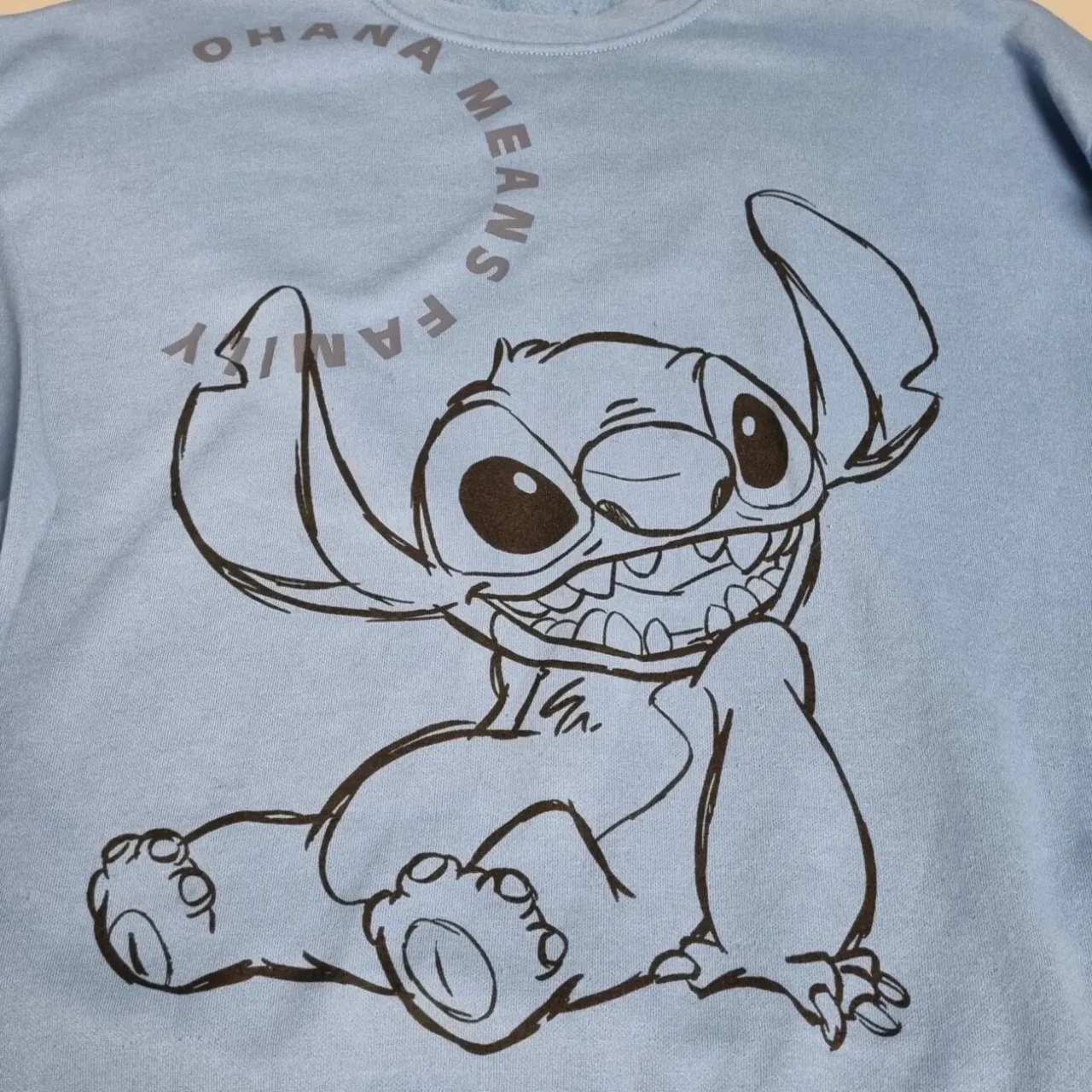 Світшот блакитний disney lilo and stitch 7