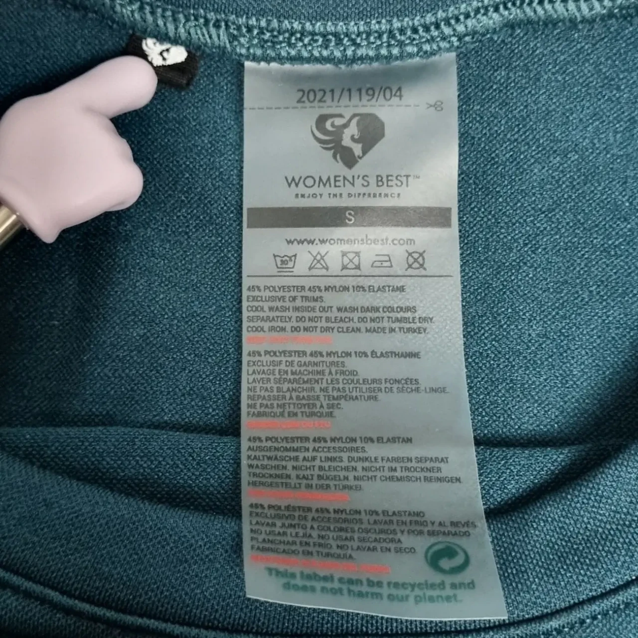 Спортивний кроп-топ women's best, зелений 9