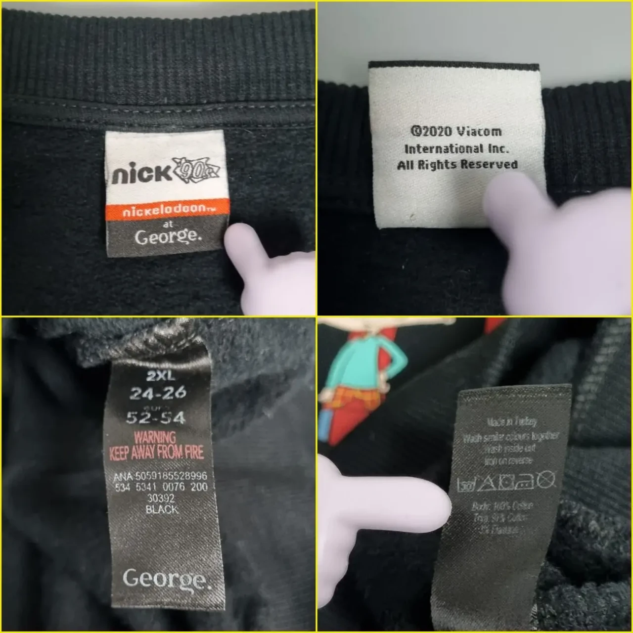 Світшот hey arnold xl 8