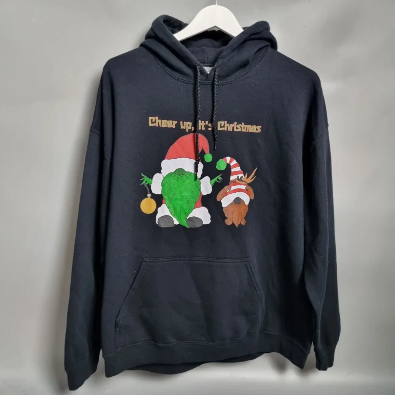 Худі чоловіча christmas чорний, xl 2