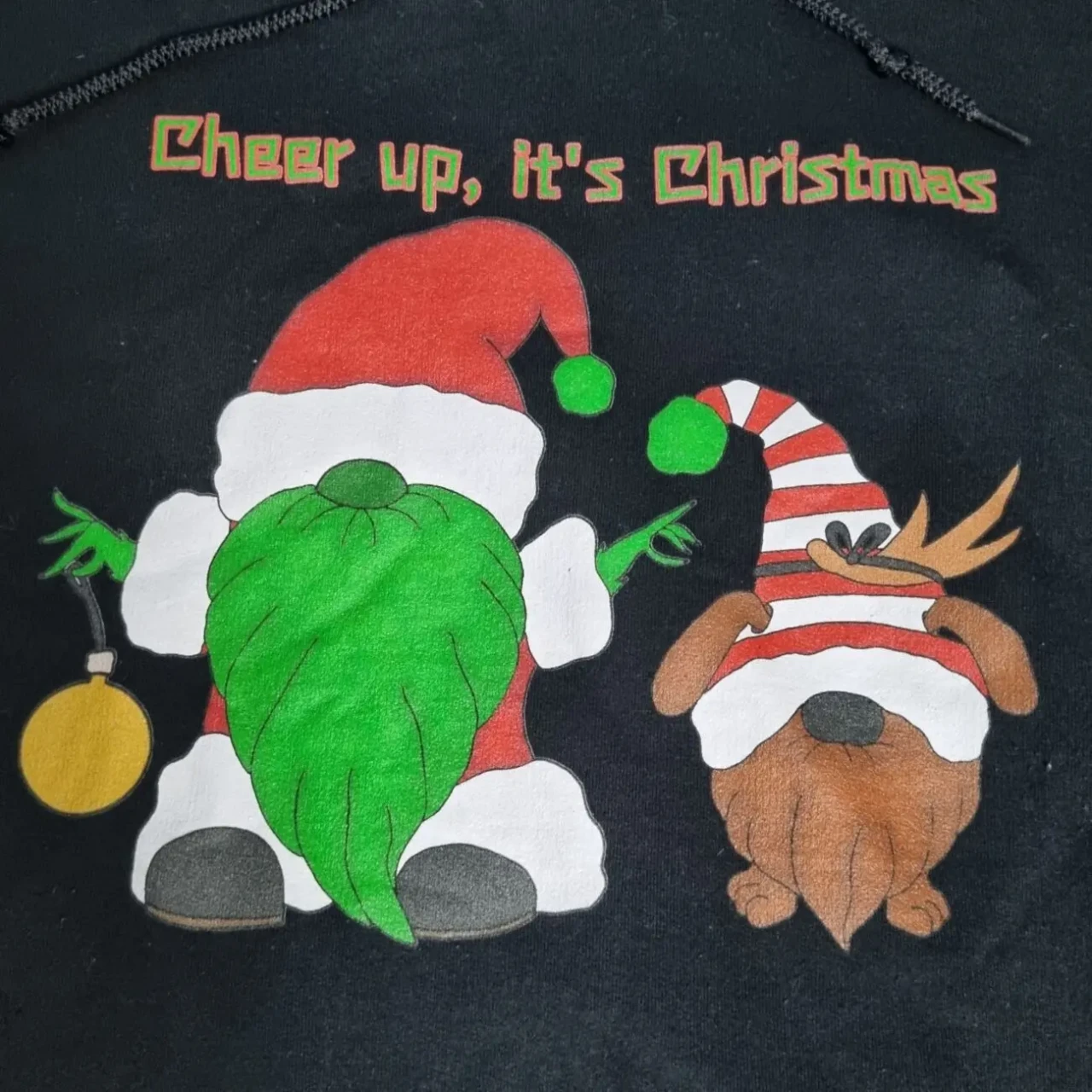 Худі чоловіча christmas чорний, xl 7