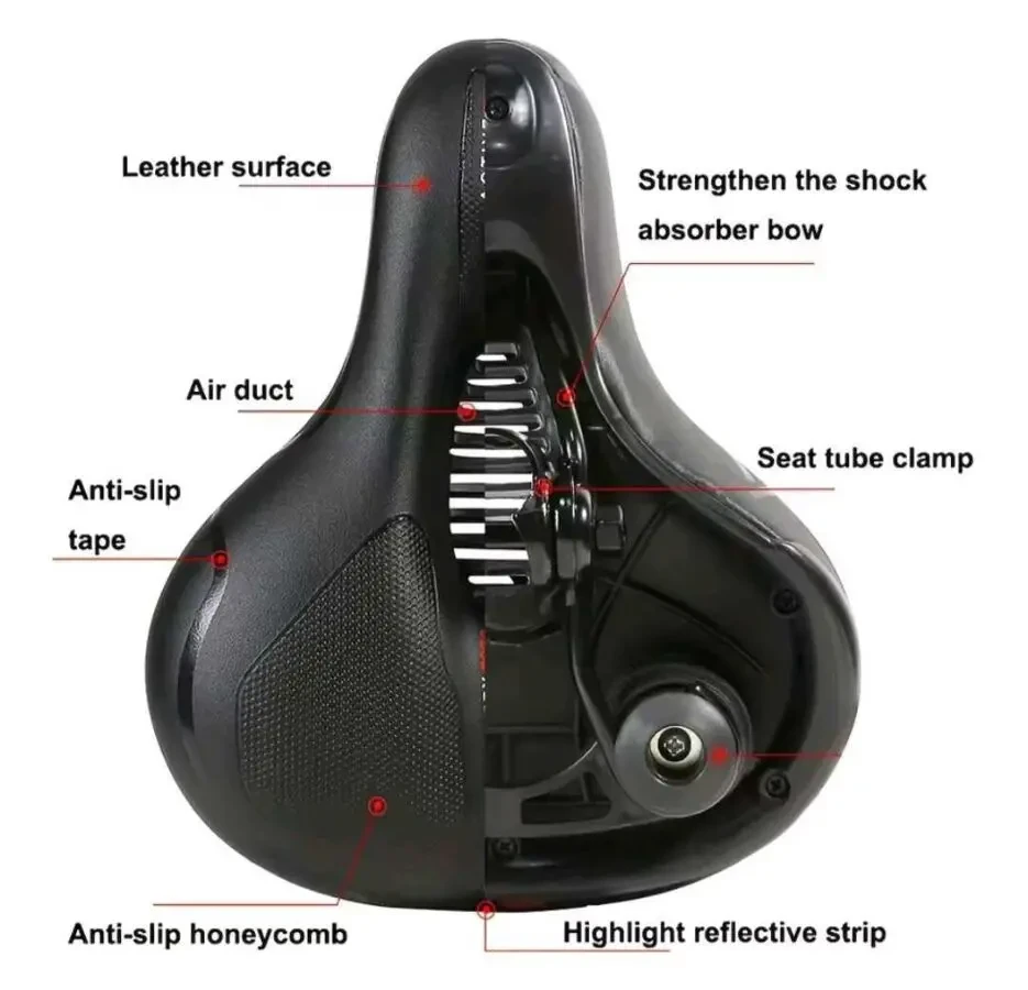 Седло велосипедное 2