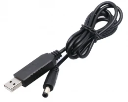 Кабель для роутера від Power bank 5V USB to 9V DC 5.5x2.1