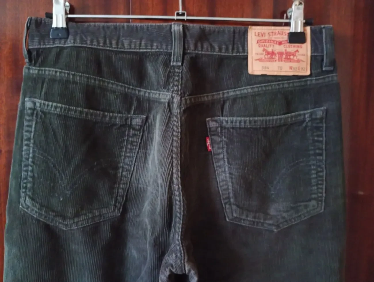 Мужские вельветовые джинсы Levi's - 2 DVD диска в подарок. 3