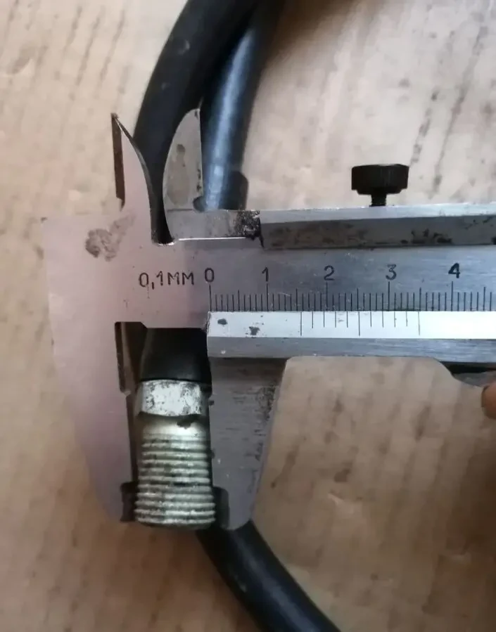 Шланг тормозной 115 см, новый ссср 2