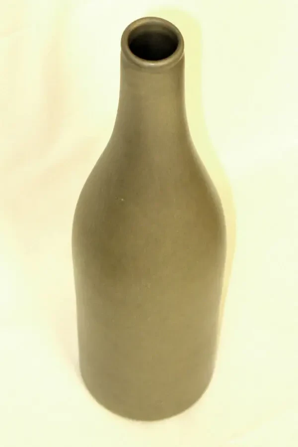 Ваза для квітів керамічна декоративна вінтажна вазочка пляшка 2