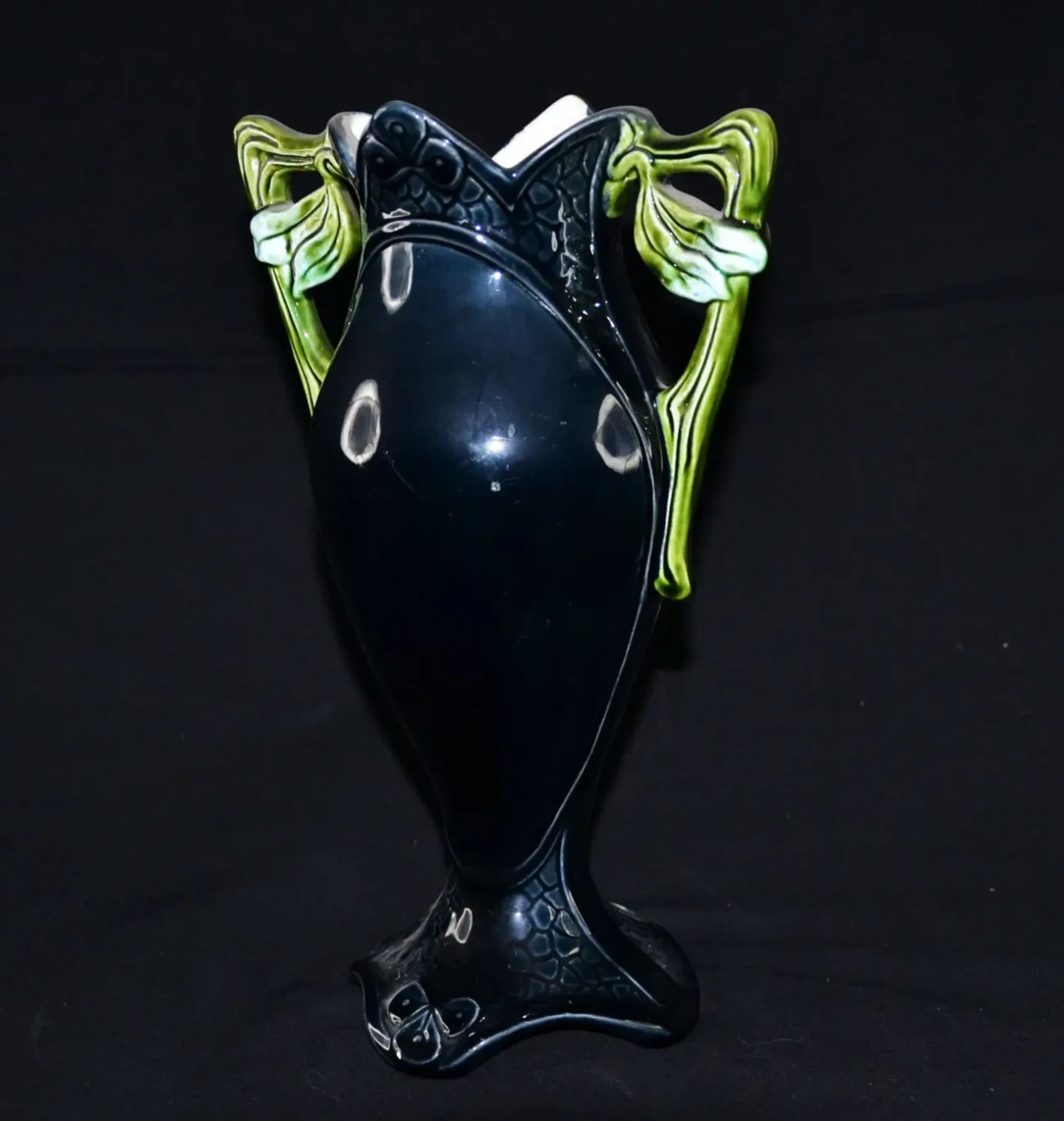 Ваза майолика, модерн, начало 20 века. 4