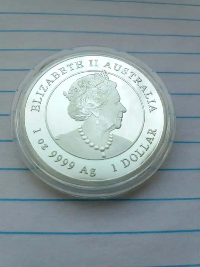 1 долар. Змія. Австралія. 2025 2