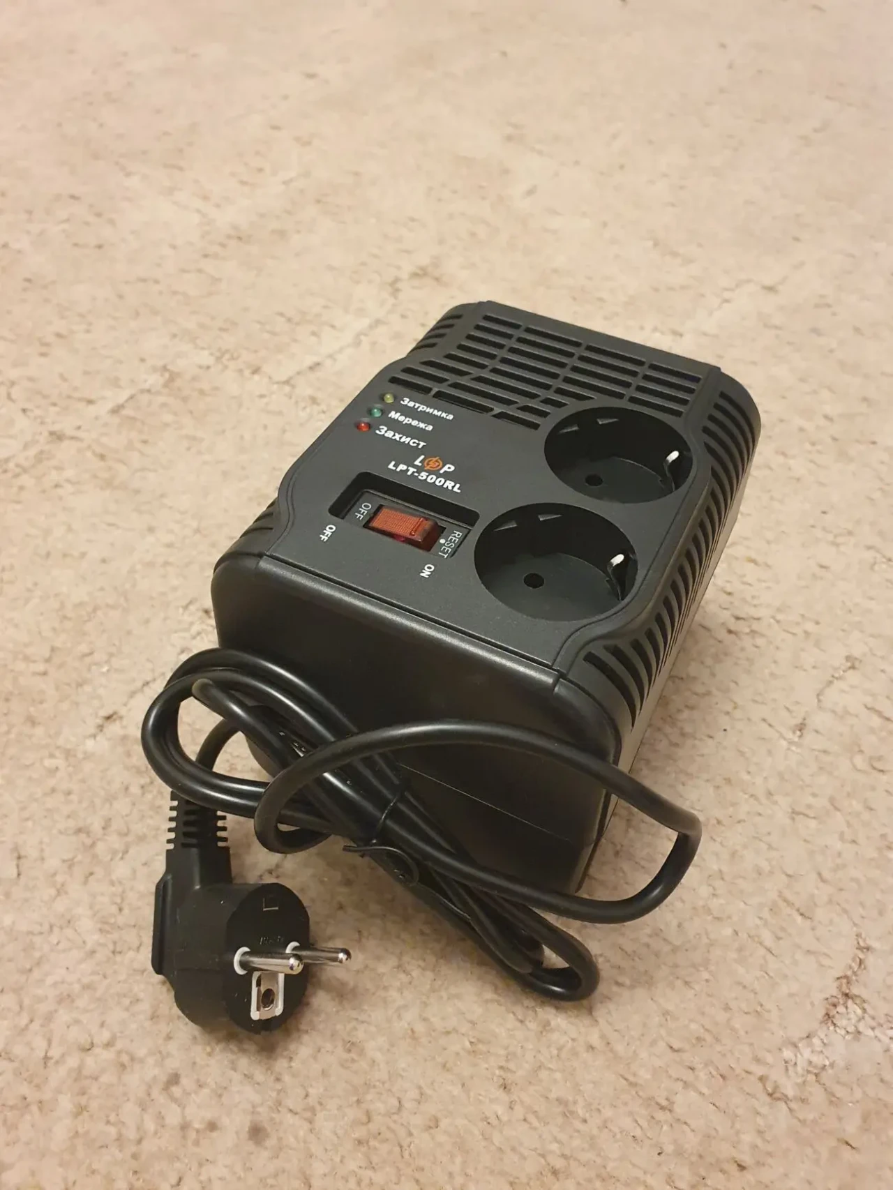 Стабилизатор Logicpower LPT-W-500RL  (250 BT), новый