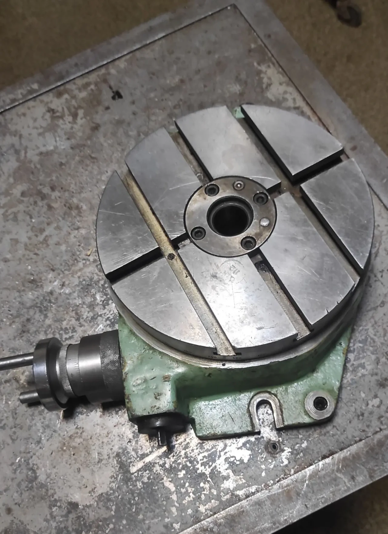 Поворотний стіл для фрезерування 3