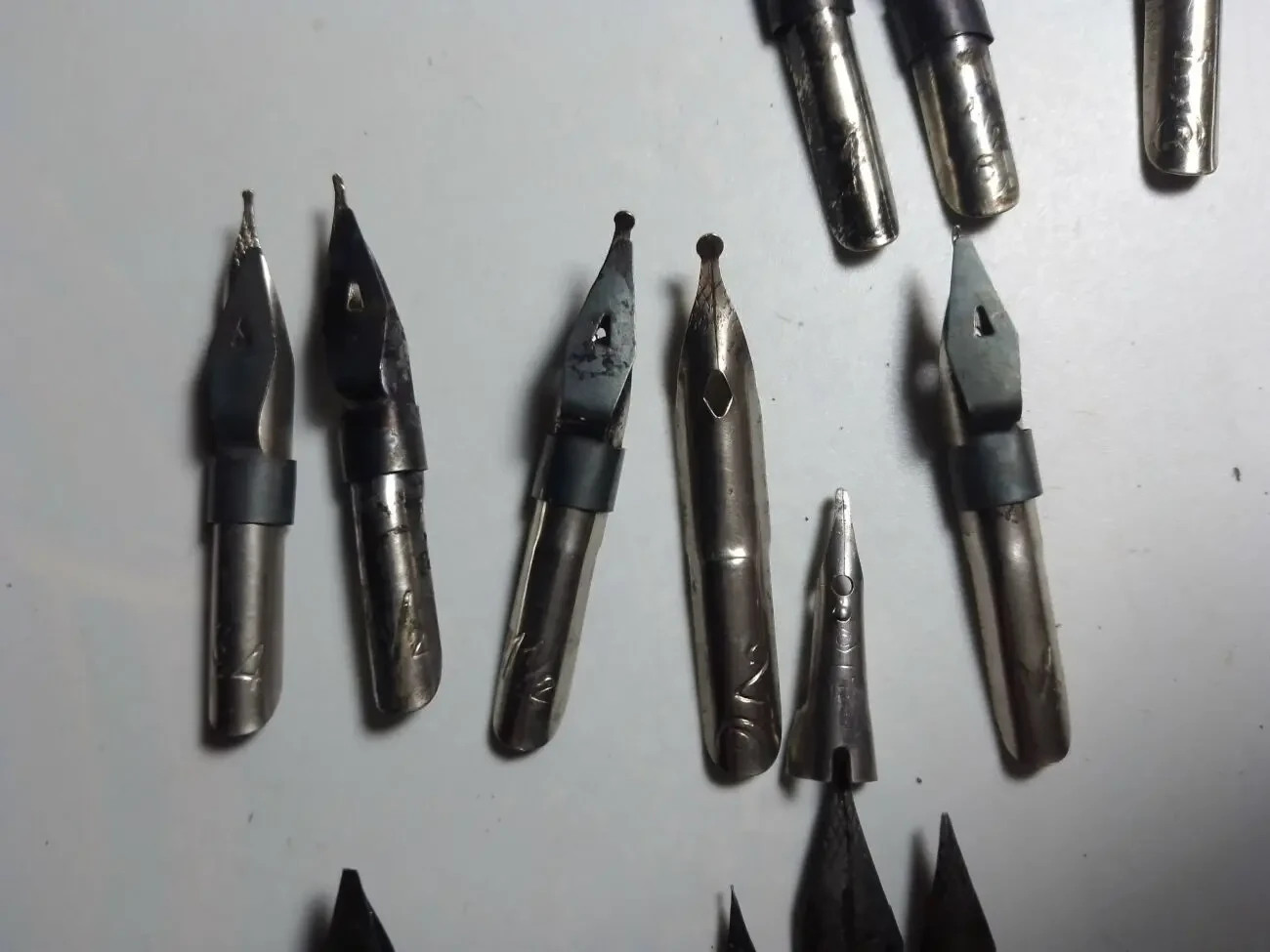 Перо для чернил, для туши, плакатное широкое, держатель пера 4