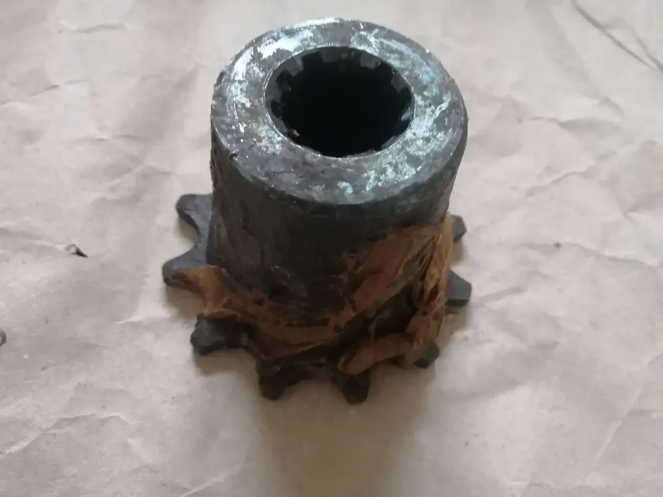 Полумуфта 12 зубов 10 шлицов, новая ссср 7