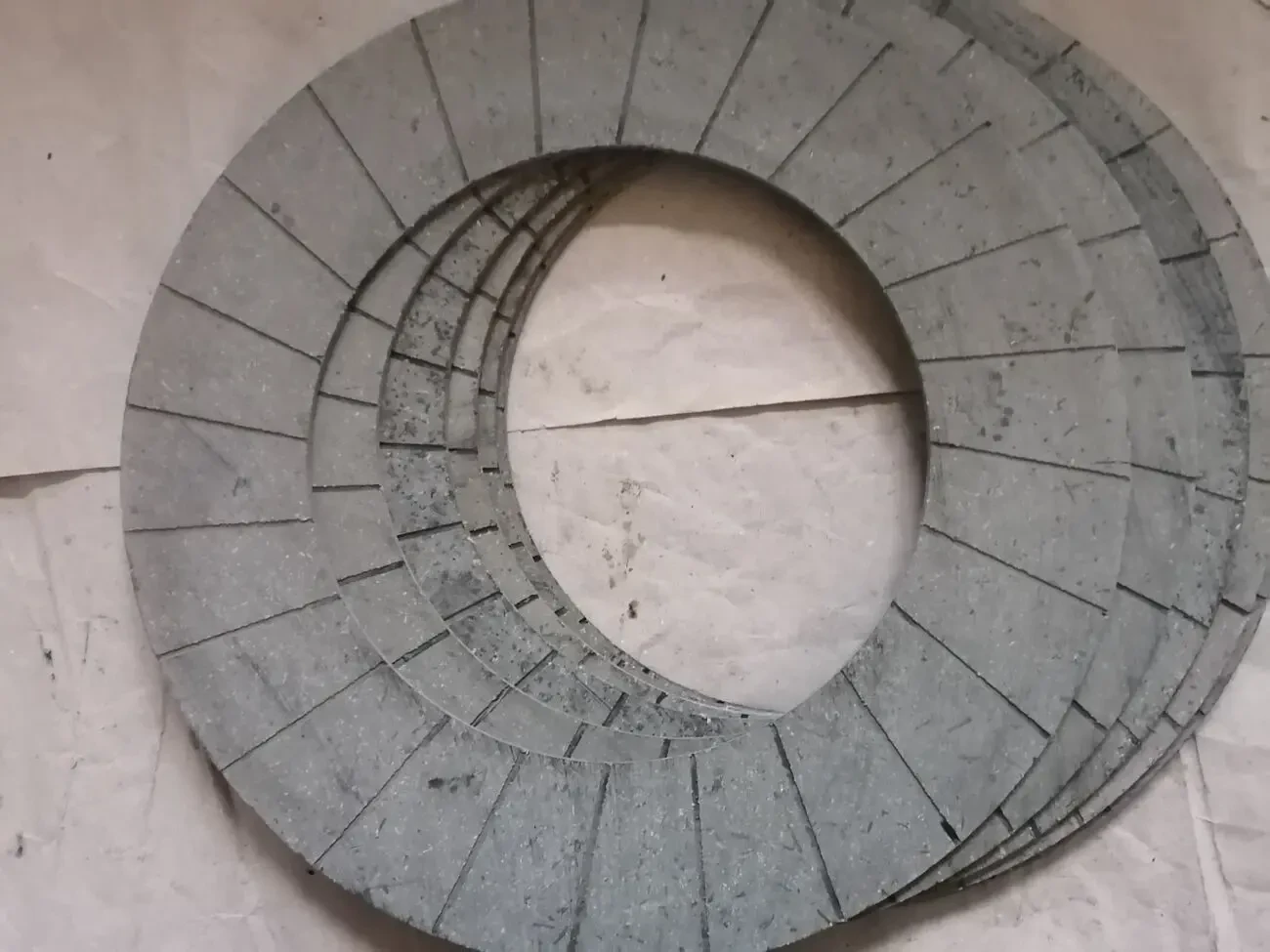 Накладки сцепления юмз, 325-200-3,5 новые ссср