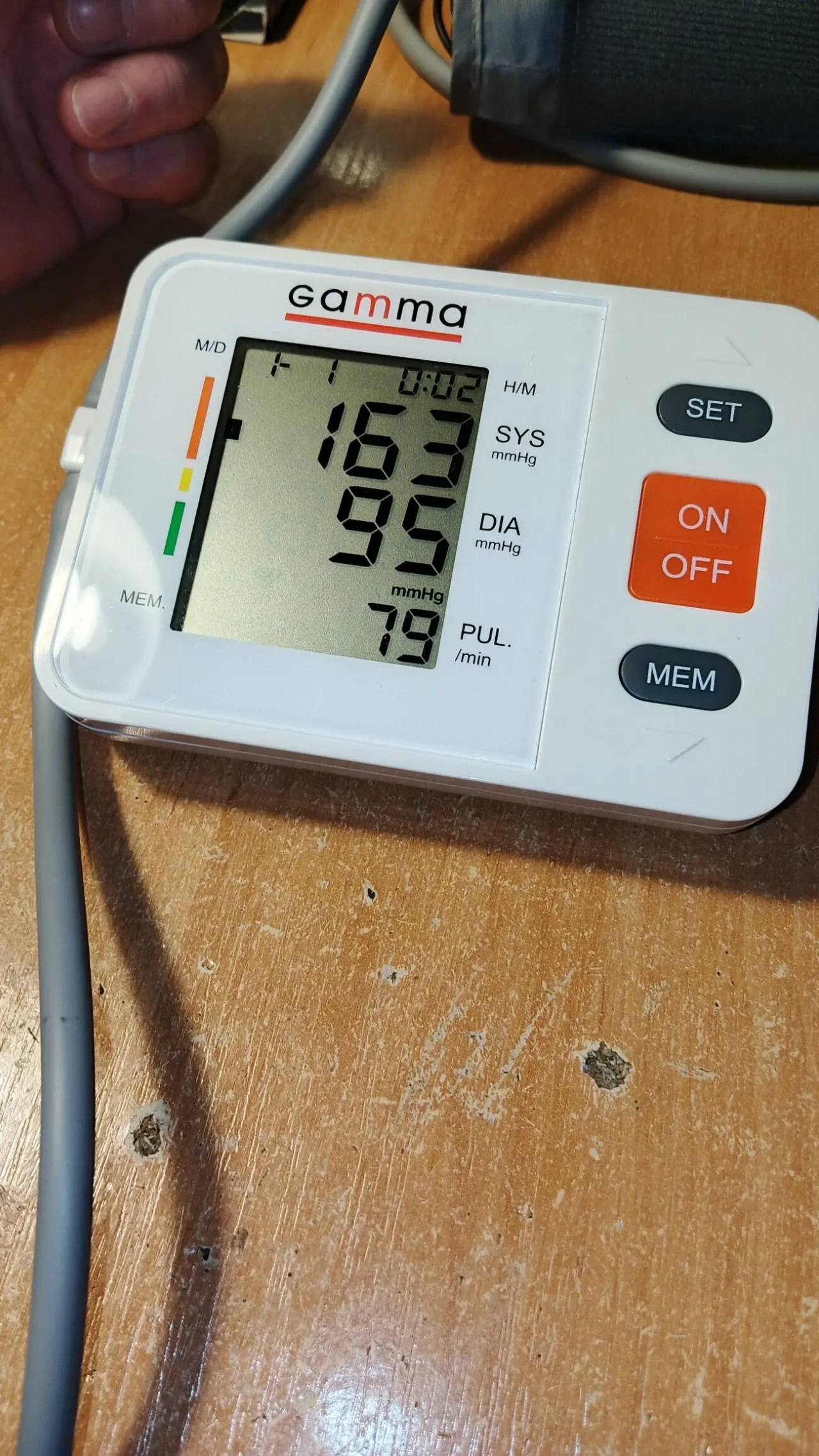 Тонометр полуавтоматический Gamma Semi Plus (Бренд Великобритания) 4