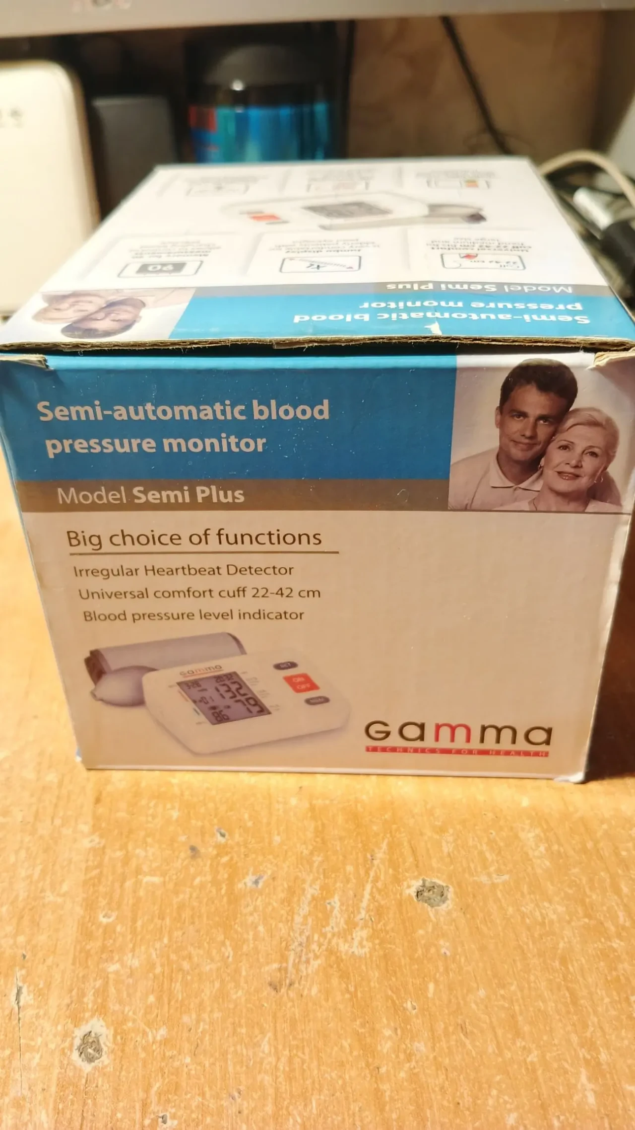 Тонометр полуавтоматический Gamma Semi Plus (Бренд Великобритания) 8
