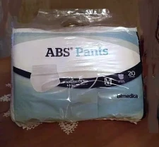 Трусы Подгузники підгузки для взрослых Abs M в упаковке 20 штук