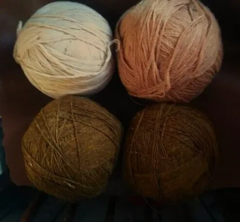 Для детских теплых вещей шерсть пряжа 3 цвета 4