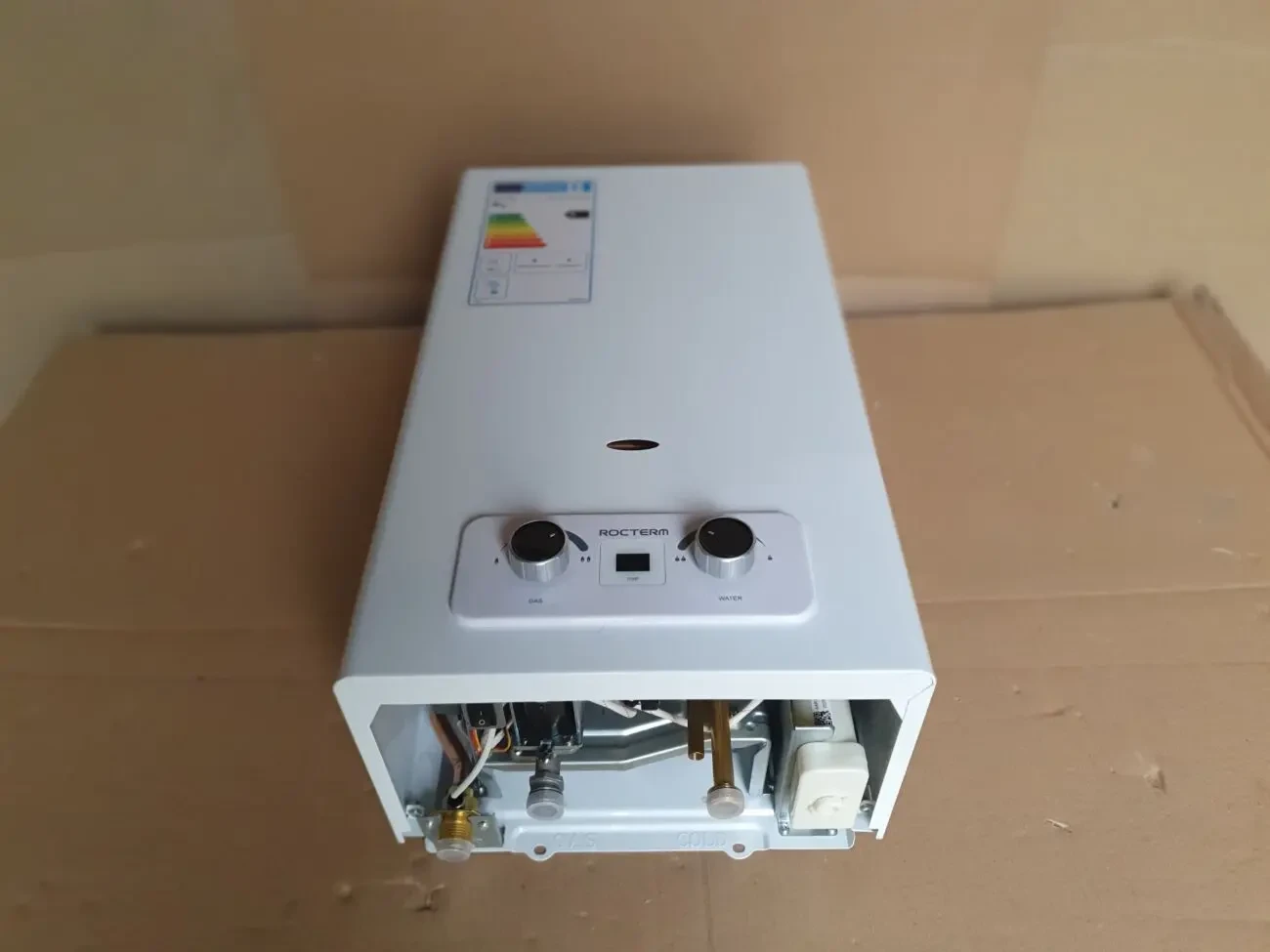 Колонка Rocterm GALA 20-10AG01CE 10 л/мин, блок питания 220V (новая) 2