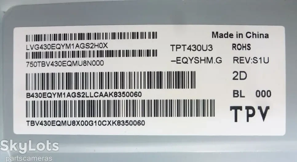 плата живлення 715G8620-P01-000-002S для Philips 43PUS6262 2