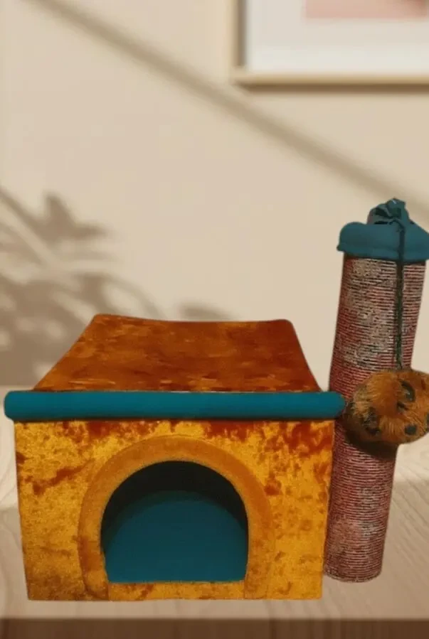 РОЗПРОДАЖ Будиночки з кігтеточкою 2