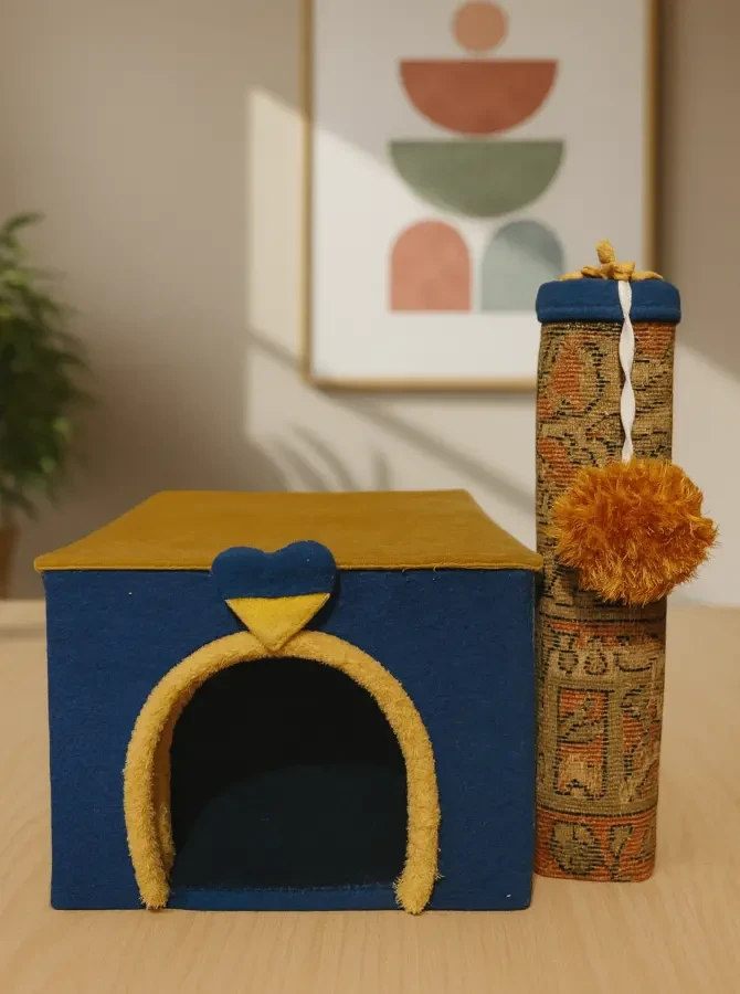 РОЗПРОДАЖ Будиночки з кігтеточкою 5