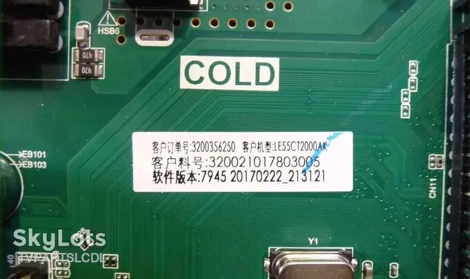 Новий Main Board TP.MS3463S.PC821 для телевізора Ergo LE55CT2000 5