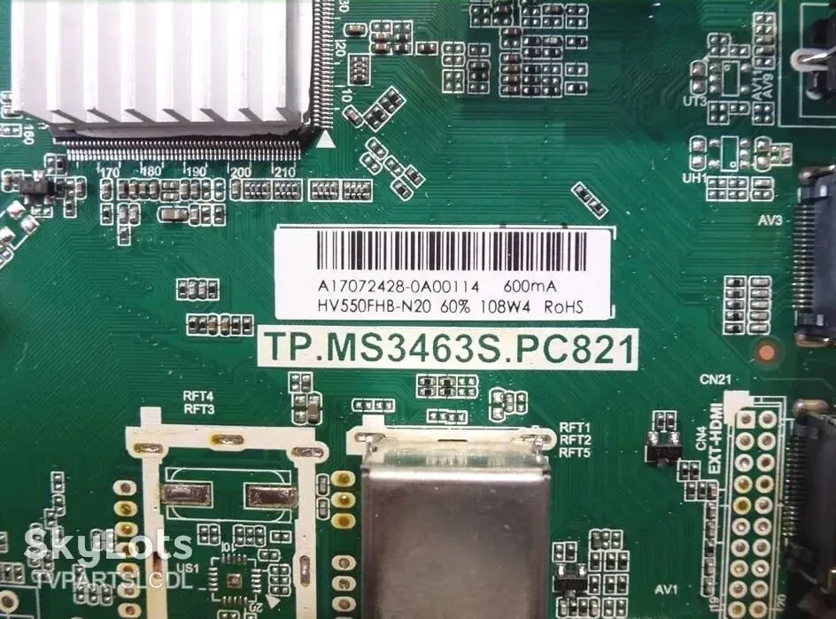 Новий Main Board TP.MS3463S.PC821 для телевізора Ergo LE55CT2000 2