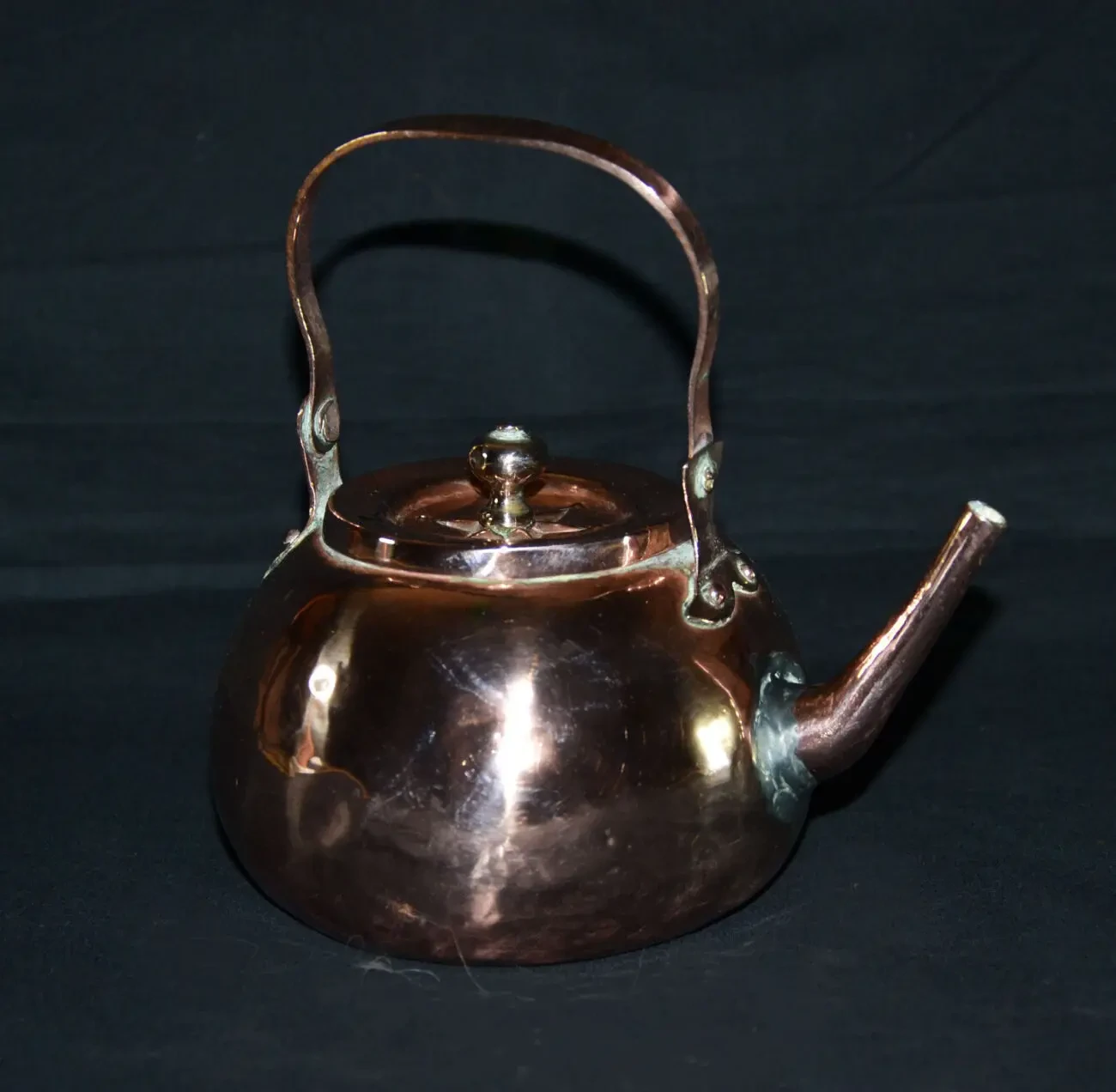 Медный чайник XIX века 4