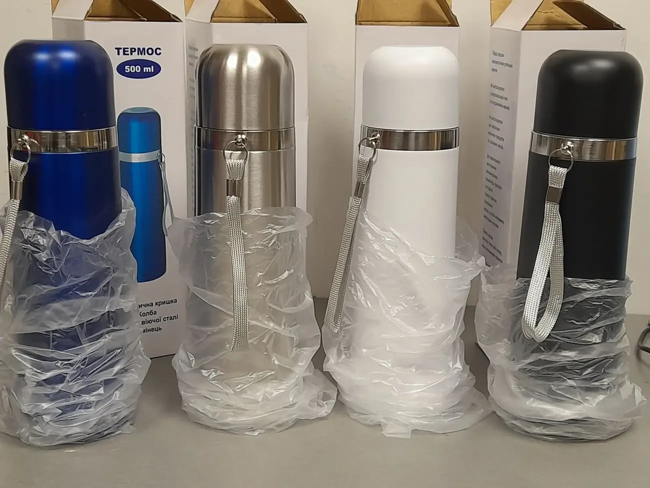 Термос sun line 500 мл, 4 коліра. НОВІ.