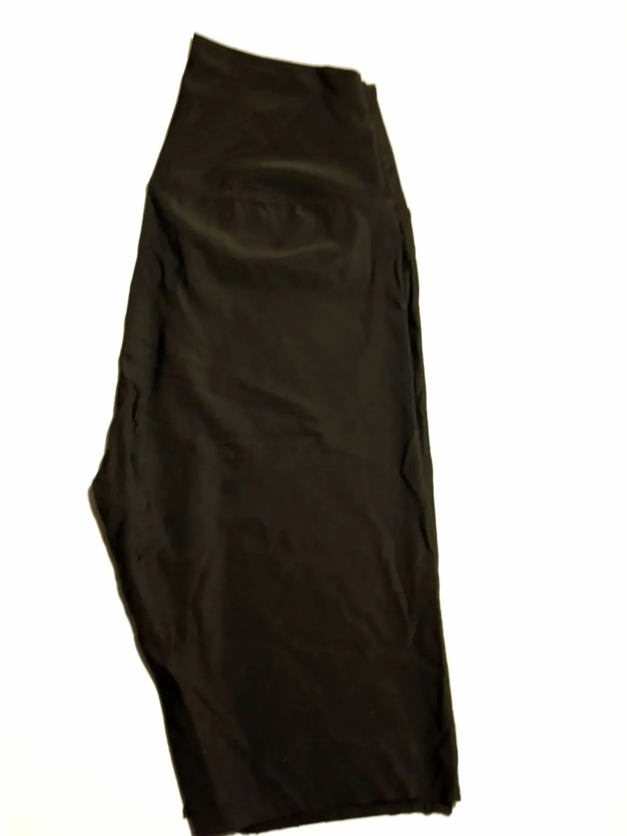 Шорты бриджи 10 с м черные, тренировочные, эластан, гладкие мягкие 3