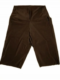 Шорты бриджи 10 с м черные, тренировочные, эластан, гладкие мягкие