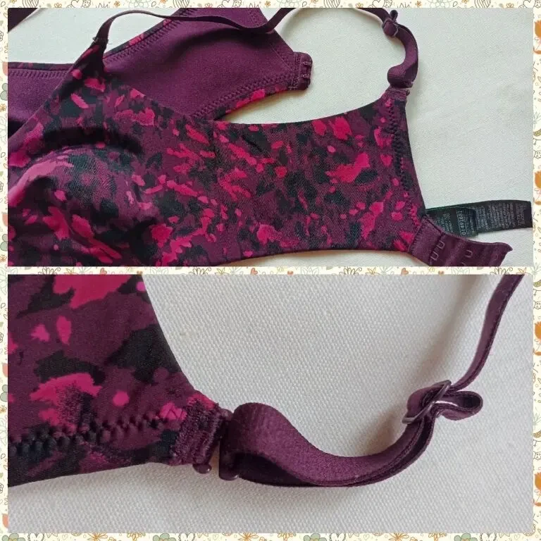 Marks Spencer EUR 70C Бюстгальтер бесшовный без косточки фуксия в прин 9