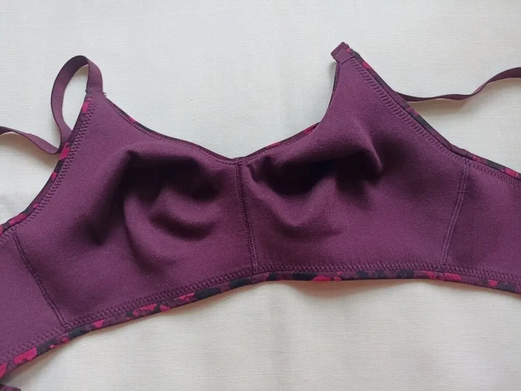 Marks Spencer EUR 70C Бюстгальтер бесшовный без косточки фуксия в прин 8