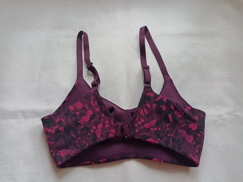 Marks Spencer EUR 70C Бюстгальтер бесшовный без косточки фуксия в прин 7