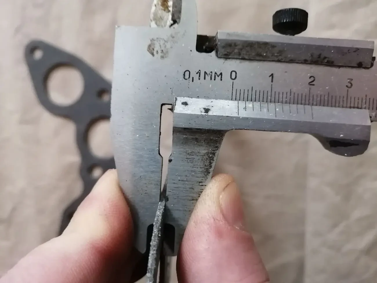 Прокладка коллектора ваз 2101-2107 3