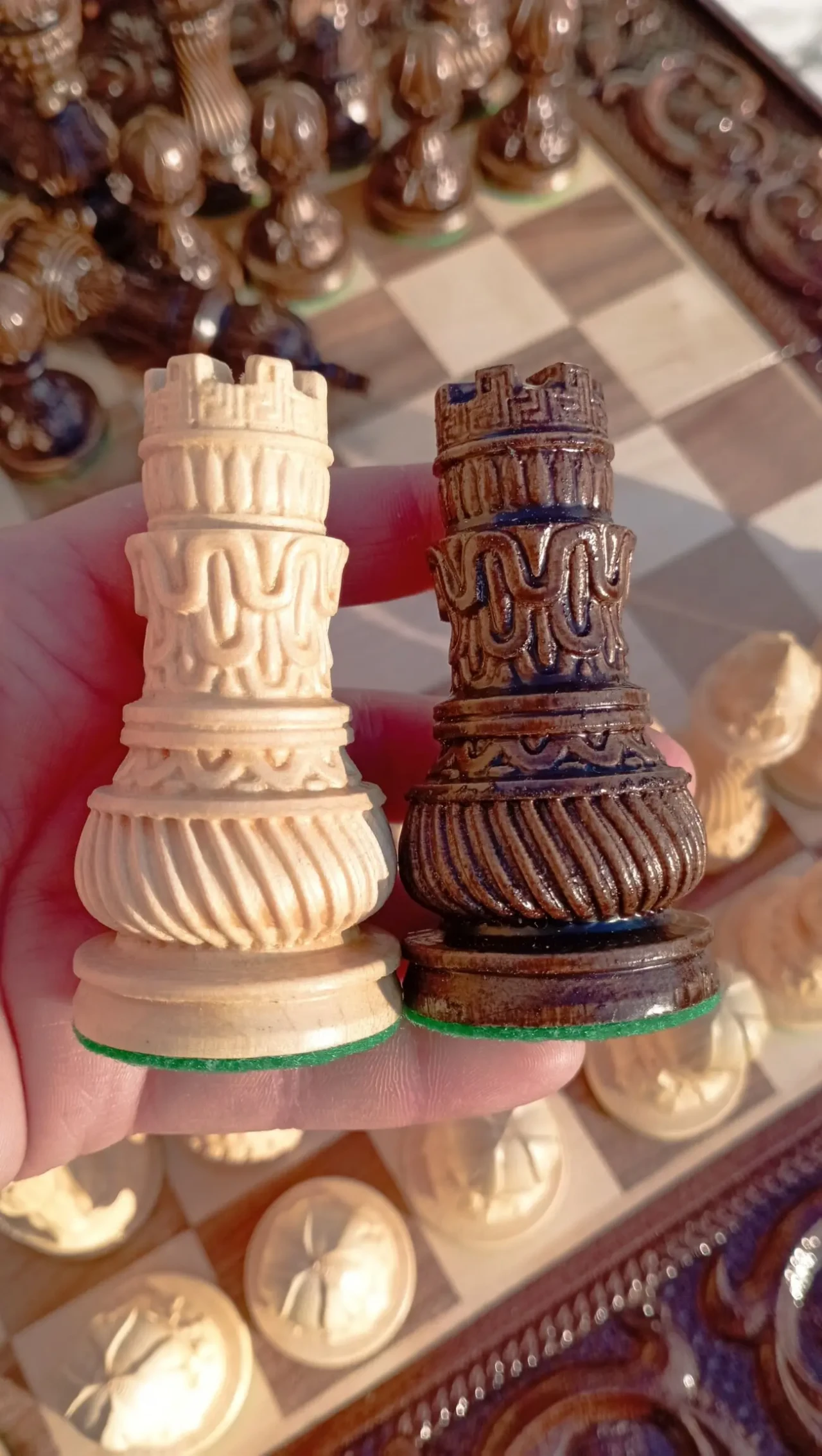 Шахи шашки нарди Королівська лілія 55х55см 6