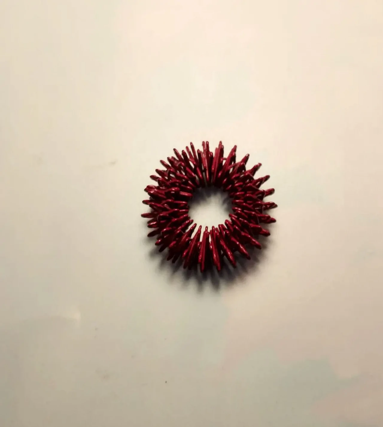 Домашний массажер для пальцев пружинка кольцо су джок