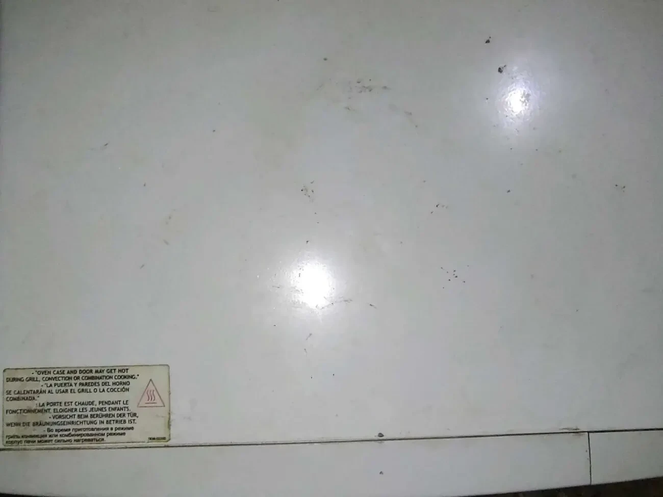 СВЧ-печь Samsung CE-287DNR на запчасти 8