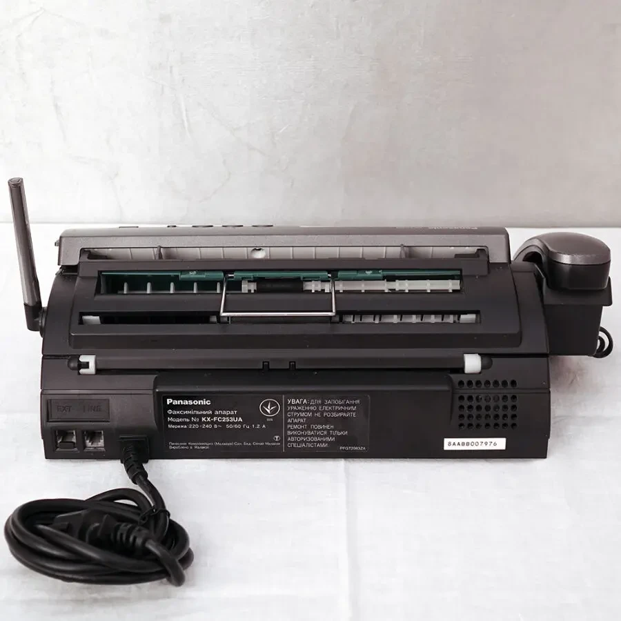 Факсимільний апарат PANASONIC KX-FC253UA факс телефон автовідповідач 2