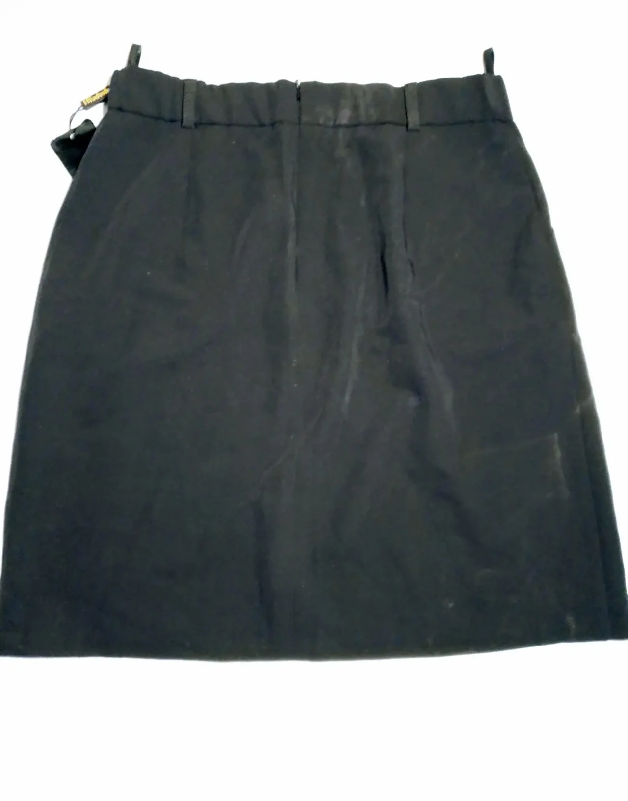 Юбка м 12 42 черная летня, трапеция, молния, карманы, деловая, Hladysh 3