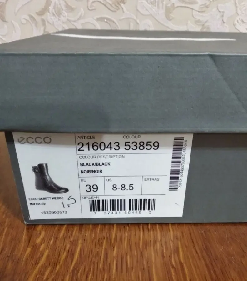 Напівчоботи ECCO з Gore-Tex 7