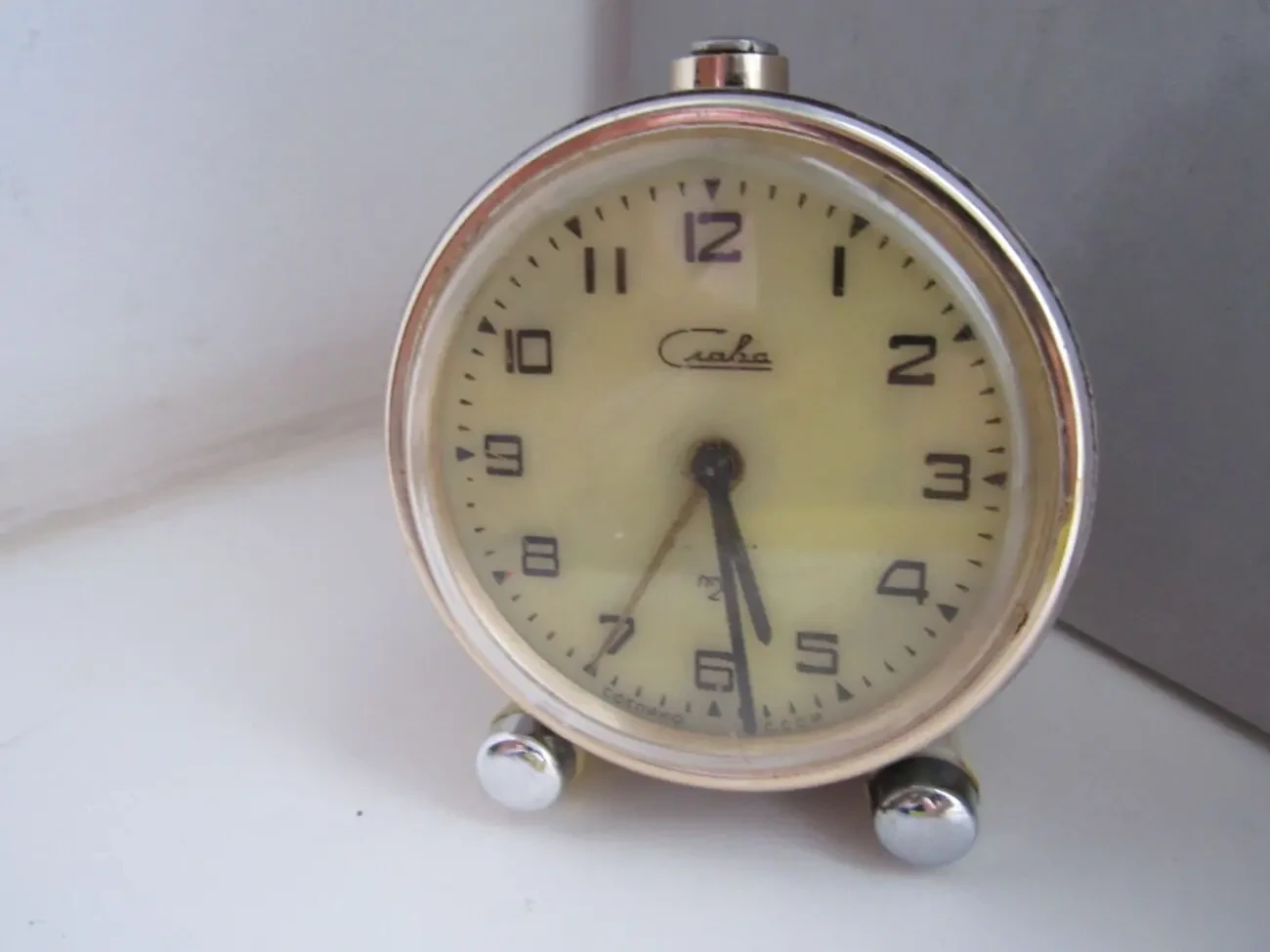 Будильник настольный СЛАВА СССР 14 8